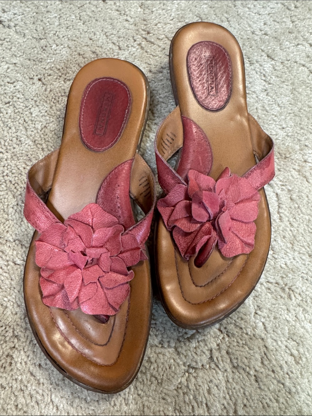 Merona floral sandals